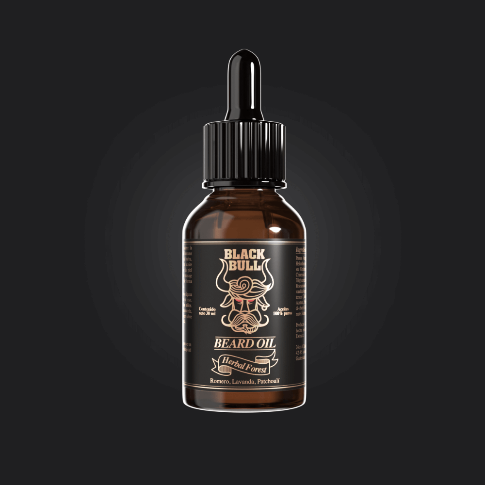 Aceite para Barba Herbal Forest 30ml Black Bull