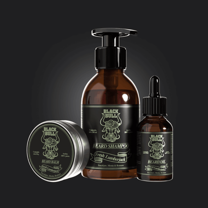 Kit barba Fresh Lumberjack Black Bull